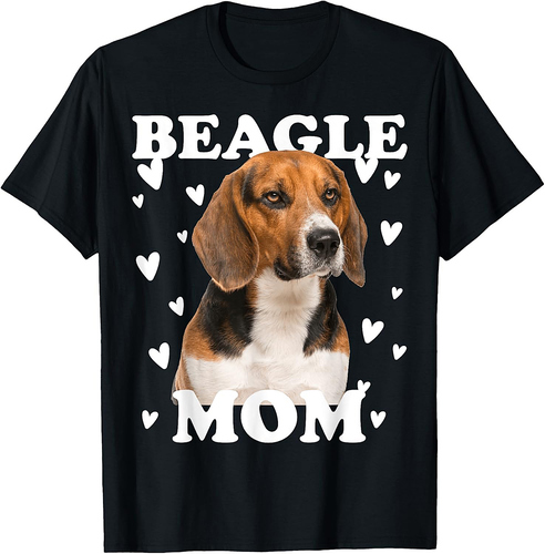 Beagle Mom Mummy Mama Mum Mommy Mother's Day Mother T-Shirt