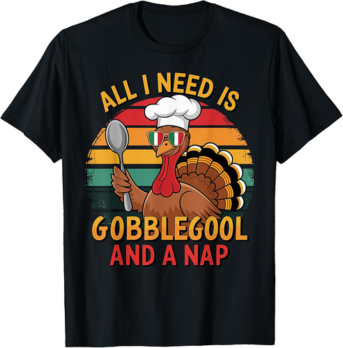 Turkey Day Thanksgiving Day Gobblegool 002 T-Shirt
