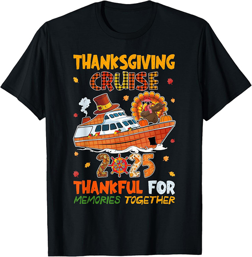 Cruise 2025 Thankful For Memories Together T-Shirt
