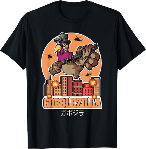 Turkey Day Thanksgiving Gobblezilla T-Shirt Turkey Day Thanksgiving Gobblezilla T-Shirt