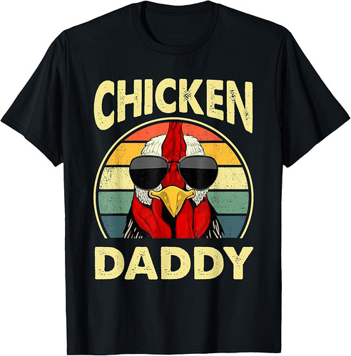 Farmer Dad Chicken Lover Fathers Day T-Shirt