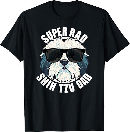 Shih Tzu Dad Funny Father’s Day Dog Dad T-Shirt