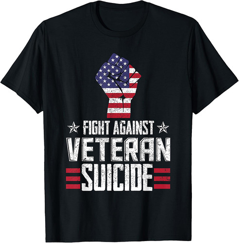 Fight Against Veteran Suicide Awareness Day T-Shirt