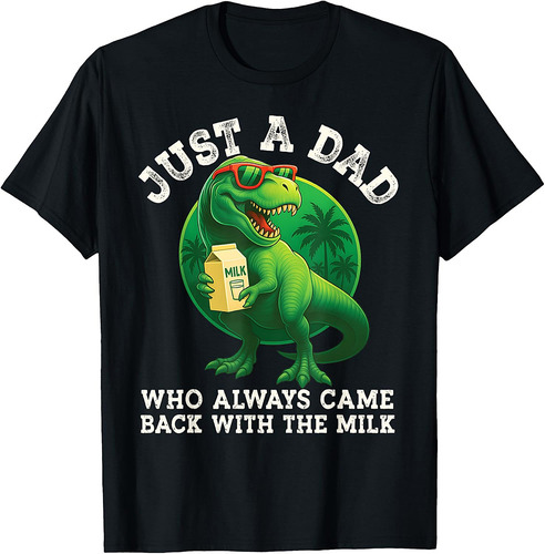 Cute Daddysaurus TRex Dad Dinosaur Daddy Saurus Fathers Day T-Shirt