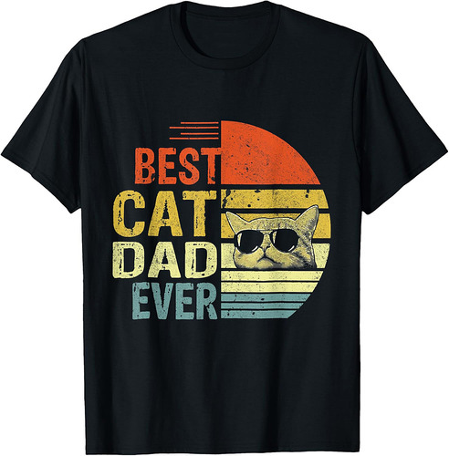 Funny Cat Daddy Father Day T-Shirt