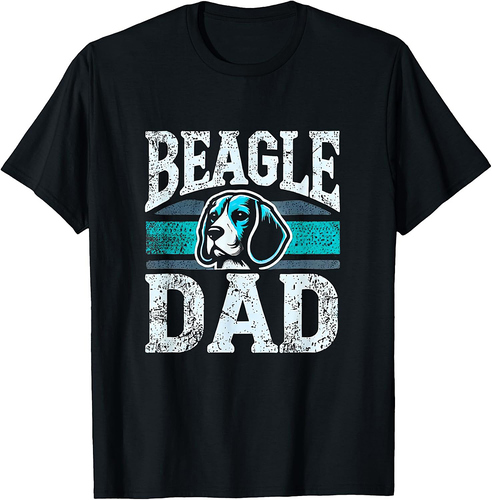 Beagle Dad Shirt Dog Dad Beagles Lover Beagle T-Shirt