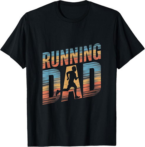 Running Dad Funny Marathon Runner Father T-Shirt