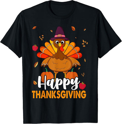 Happy Thanksgiving for Turkey Day Family Dinner Thanksgiving T-Shirt