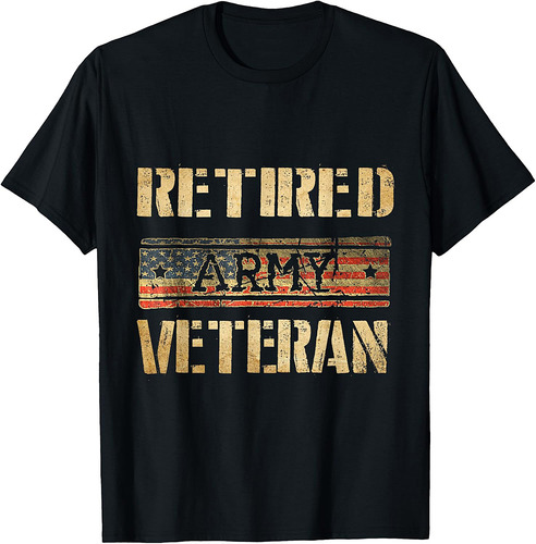 Retired Army Veteran T-Shirt