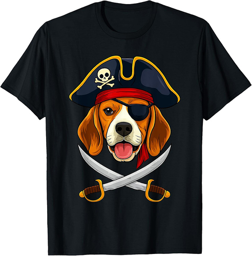 Beagle Pirate T-Shirt