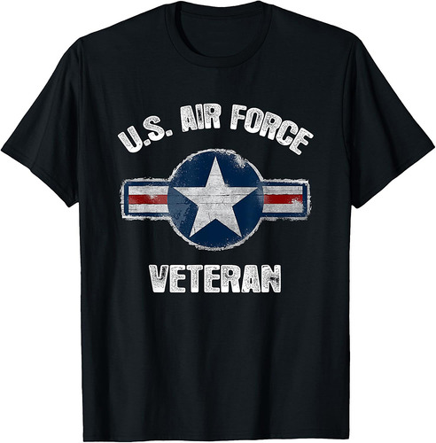 Vintage US Air Force Veteran Tee  Vintage USAF Veteran T-Shirt