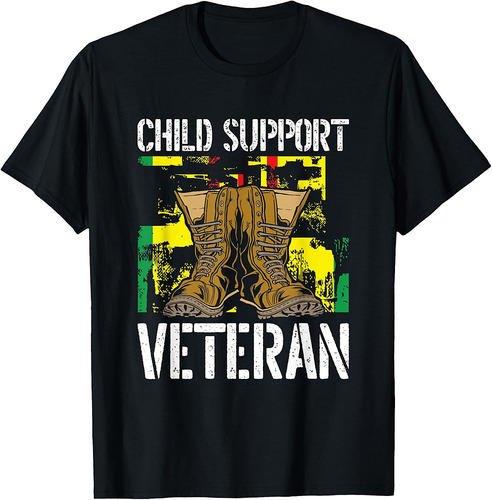 Child Support Veteran US Veteran Day Awareness T-Shirt