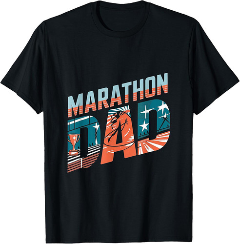 Marathon Dad Running Father T-Shirt