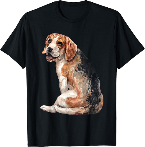 Watercolor Beagle T-Shirt
