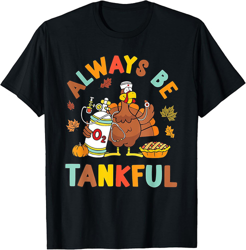 Respiratory Therapist Thanksgiving Nurse Autumn Fall Turkey T-Shirt
