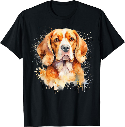 Watercolor Beagle Watercolor T-Shirt