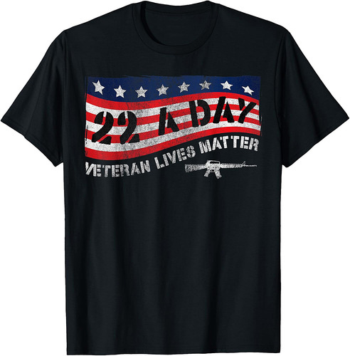 22 Every Day Veteran Lives Matter T-shirt