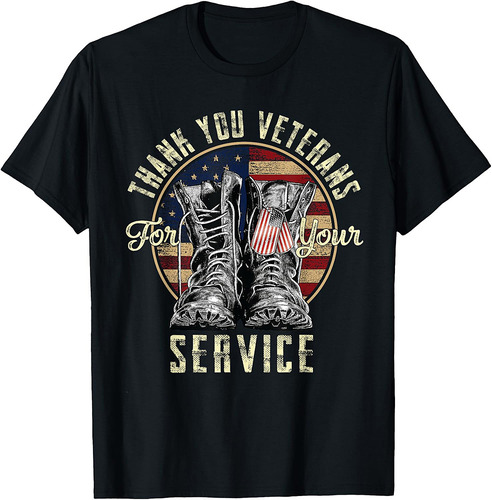 Thank you Veterans For Your Service Veterans Day T-Shirt