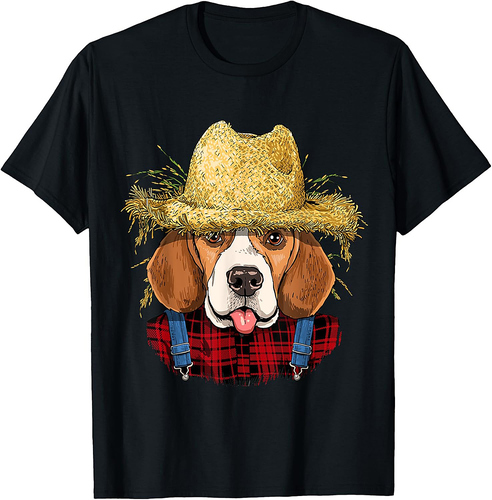 Beagle Farmer Beagle Dog Lover T-Shirt