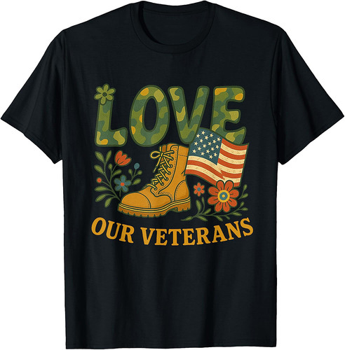 Love Our Veterans T-Shirt