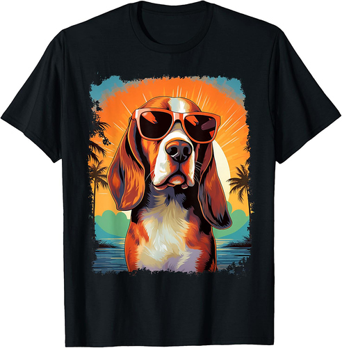 Beagle Hawaiian T-Shirt
