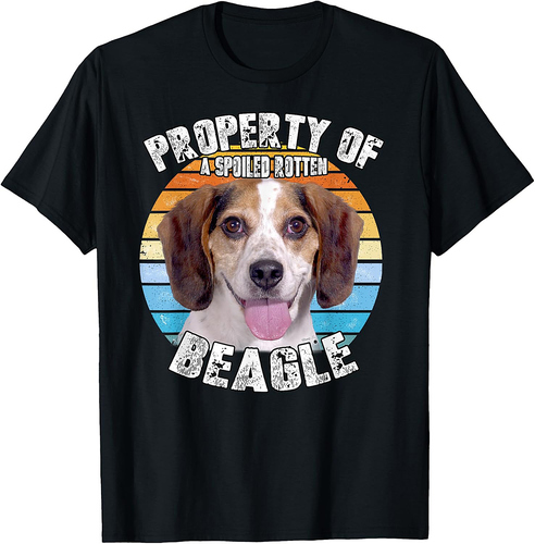 Beagle Retro Property Of T-Shirt