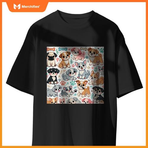 Baby Puppy Dogs Being Cute Little Puppies T-Shirt