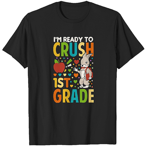 Back To School 1st Grade Back To School T-Shirts Heavyweight T-shirt Men