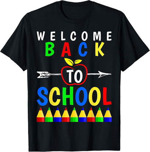 Back To School 2023 For Kids Boys Girls - Teachers Students T-Shirt
