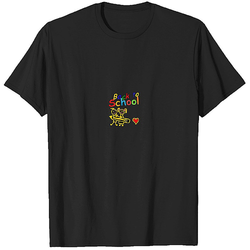 Back To School T-Shirts Heavyweight T-shirt Men