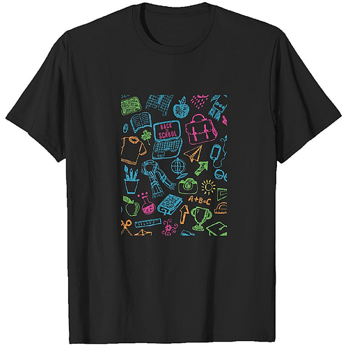 Back To School Teacher, Back To School Students T-Shirts Heavyweight T-shirt Men