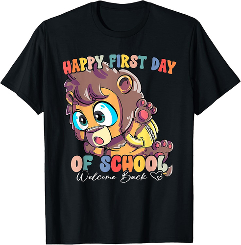 Back To School Vibes Happy First Day Of School T-Shirt