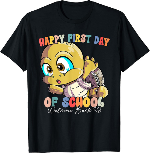 Back To School Vibes Happy First Day Of School T-Shirt