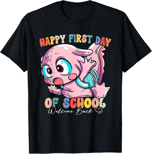 Back To School Vibes Happy First Day Of School T-Shirt