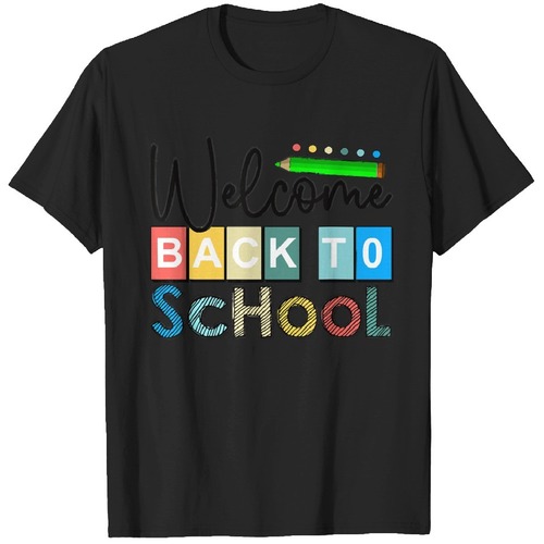Back To School Welcome Back To School Day T-Shirts Heavyweight T-shirt Men