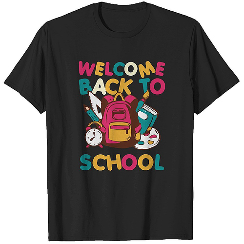 Back To School Welcome Back To School T-Shirts Heavyweight T-shirt Men