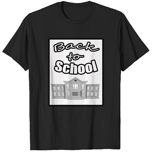 Back to School T Shirts Heavyweight T-shirt Men