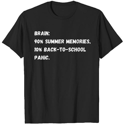 Back to school T Shirts Heavyweight T-shirt Men