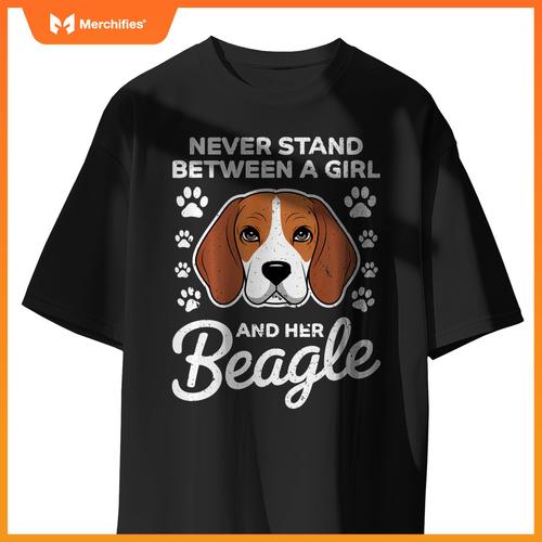 Beagle Girl Funny Beagle T-Shirt