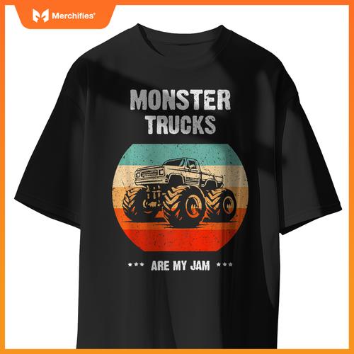 Monster Truck Car for Birthday Boy, Toddlers, Youth & Adults T-Shirt