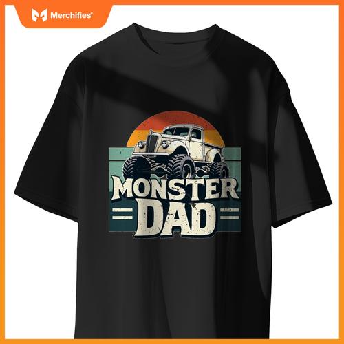 Monster Dad  Off-Road Truck Design T-Shirt