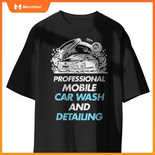 Car Wash Detailing Cleaning Expert Car Washer Graphic T-Shirt