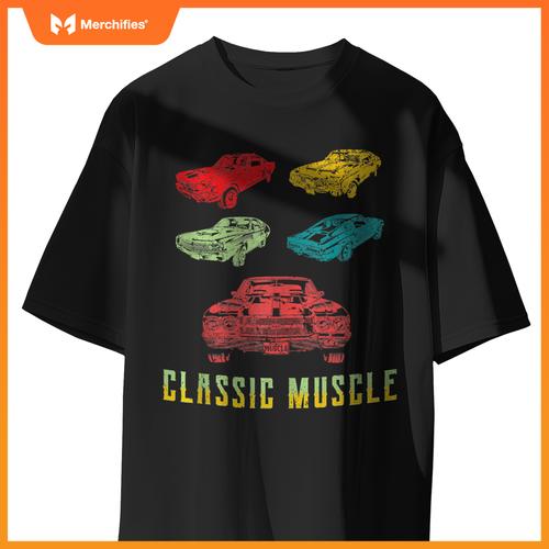 Classic Muscle! Retro Design American Muscle Car Enthusiast T-Shirt