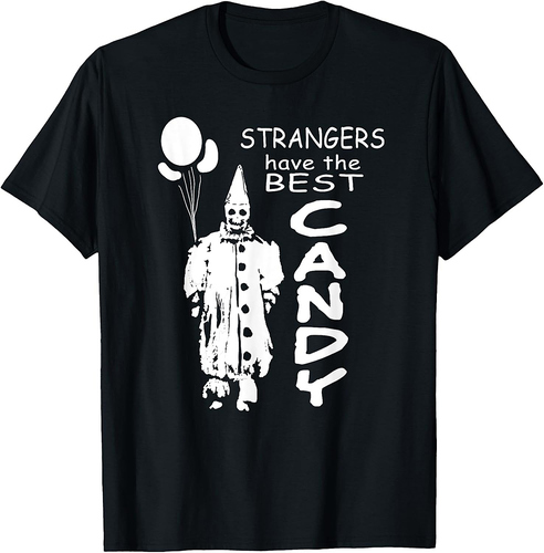 Clown Tshirt Vintage Style Creepy Halloween Shirt T-Shirt