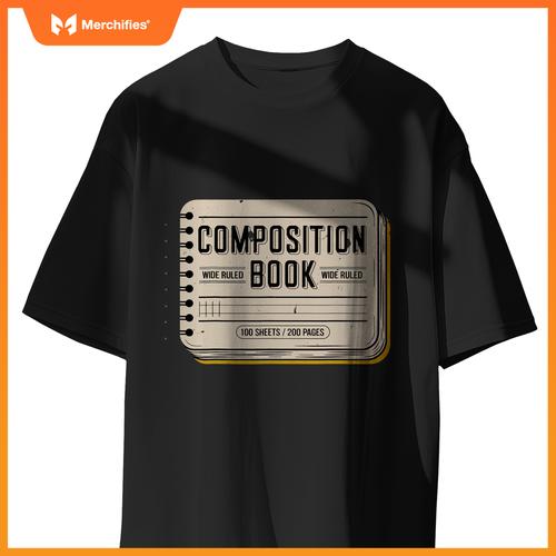 Composition Notebook Costume  teacher group matching tee T-Shirt