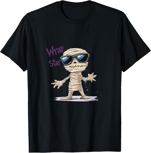 Cool Mummy Halloween Humor T-Shirt