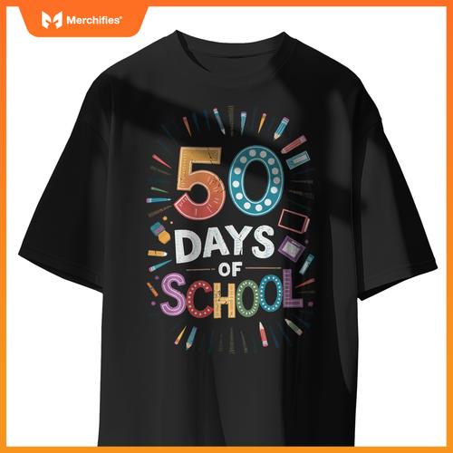 Cute 50 Days Of School Teacher Happy 50 Days Of School