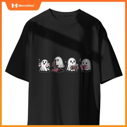 Cute Halloween Science Chemistry Ghost Laboratory Teacher