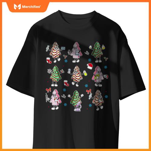 Cute Science Teacher Christmas Tree Cake Chemistry Lab Tech