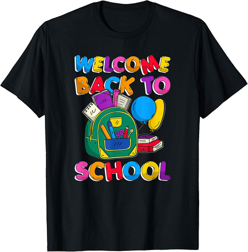 Cute Welcome Back To School First Day Of School T-Shirt